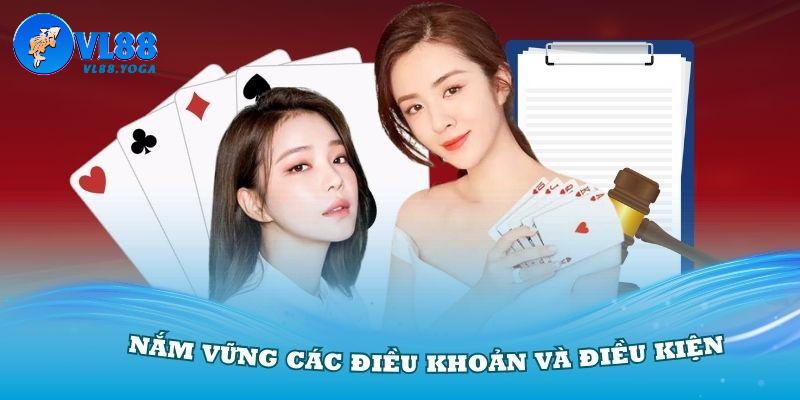 Quy định trong điều khoản điều kiện VL88 về việc tạo tài khoản